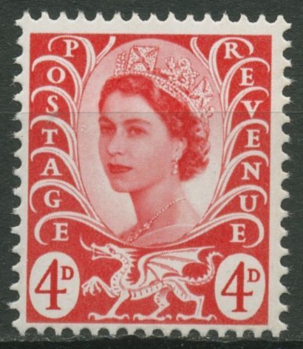 Großbritannien-Wales 1969 Königin Elisabeth II. 11 postfrisch