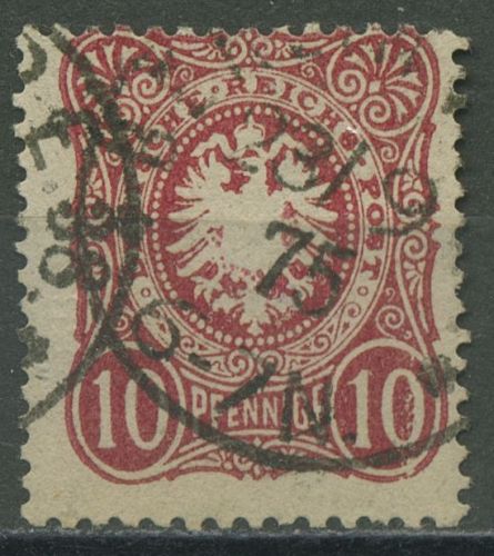 Deutsches Reich 1875 PFENNIGE 33 aa gestempelt geprüft