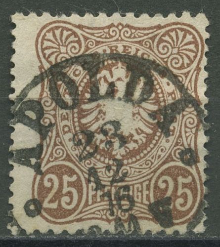 Deutsches Reich 1875 PFENNIGE 35 a Stempel TT K1 APOLDA geprüft