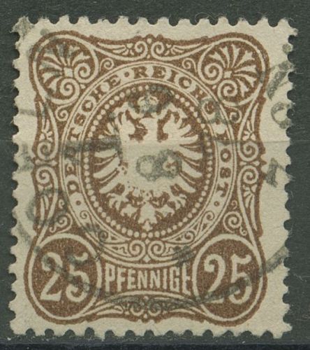 Deutsches Reich 1875 PFENNIGE 35 b gestempelt geprüft