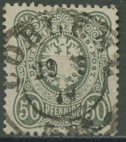 Deutsches Reich 1875 PFENNIGE 36 a Stempel PR K2 COBLENZ geprüft