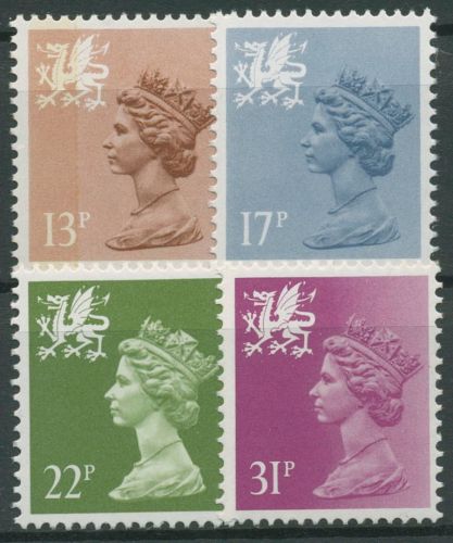 Großbritannien-Wales 1984 Königin Elisabeth II. 42/45 postfrisch