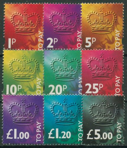Großbritannien 1994 Portomarken Krone P 101/09 postfrisch