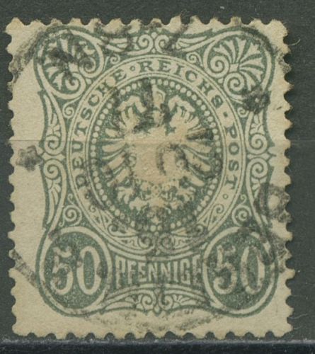 Deutsches Reich 1877 Reichsadler im Oval PFENNIGE 38 a gestempelt geprüft