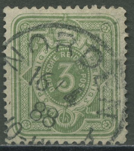 Deutsches Reich 1880 PFENNIG 39 b Stempel K1 NORDEN geprüft