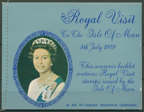 Isle of Man 1979 Besuch Königin Elisabeth II. 150/51 MH postfrisch (C42141)