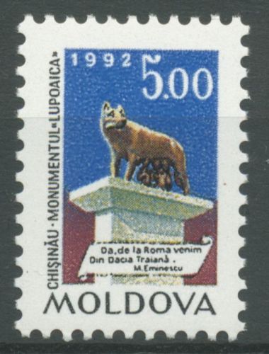 Moldawien 1992 Denkmal Remus und Romulus Chisinau 21 postfrisch