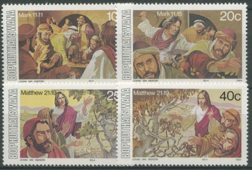Bophuthatswana 1984 Ostern Leidensgeschichte Jesu Christi 120/23 postfrisch