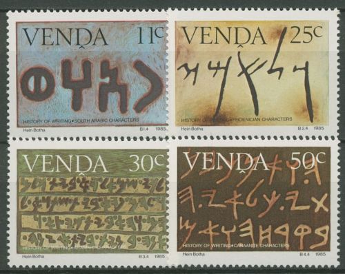 Venda 1985 Geschichte der Schrift 107/10 postfrisch