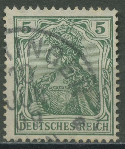 Deutsches Reich 1905/13 Germania Friedensdruck 85 I b gestempelt geprüft
