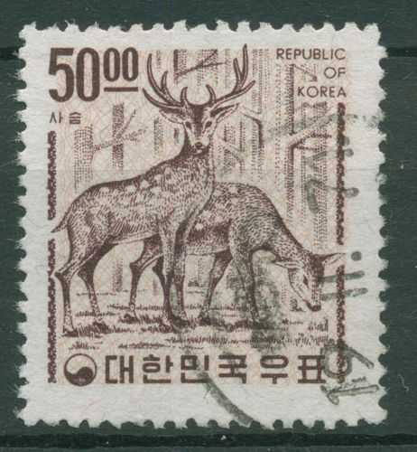Korea (Süd) 1966 Landessymbole Sikawild 546 gestempelt