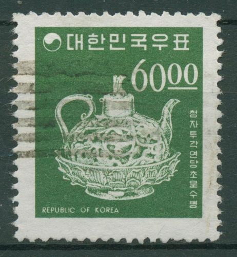 Korea (Süd) 1966 Landessymbole Porzellankanne 547 gestempelt