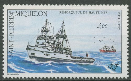 Saint-Pierre et Miquelon 1989 Hochseeschlepper 583 postfrisch