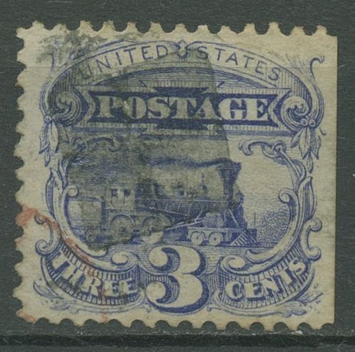 USA 1869 Baldwin-Lokomotive 28 a gestempelt