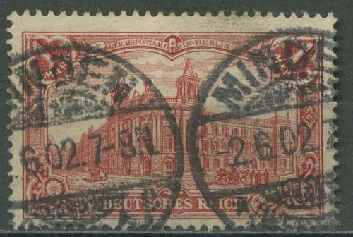 Deutsches Reich 1902 Reichspostamt Berlin ohne WZ, 78 Ab gestempelt geprüft