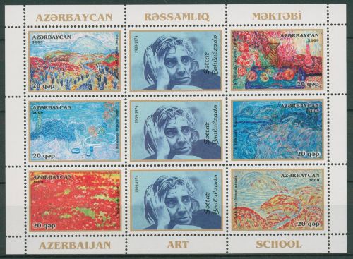 Aserbaidschan 2009 Gemälde 779/84 A K postfrisch (C65325)