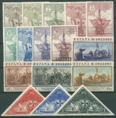 Spanien 1930 Kolumbus Entdeckung Amerikas Schiffe 502/17 postfrisch