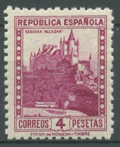 Spanien 1938 Baudenkmäler 628 B mit Falz