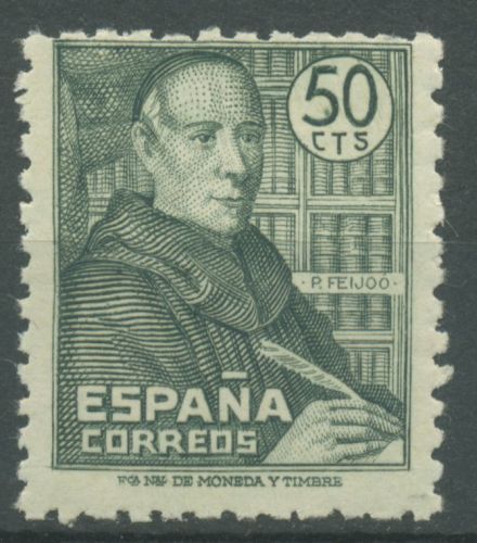 Spanien 1947 Benito Jerónimo Feijoo 944 postfrisch