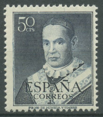 Spanien 1951 Persönlichkeiten Heiliger Antonio Maria Claret 996 postfrisch