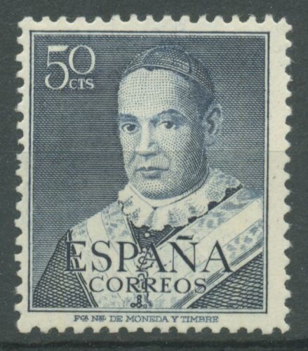 Spanien 1951 Persönlichkeiten Heiliger Antonio Maria Claret 996 mit Falz