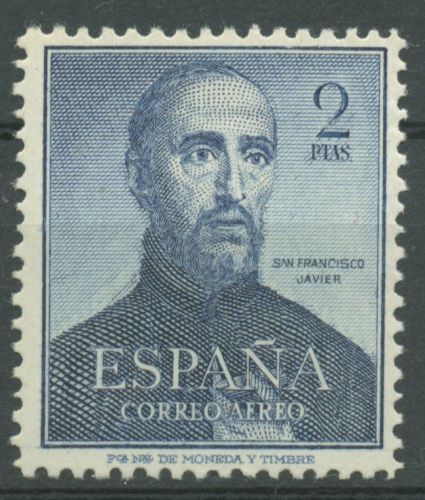 Spanien 1952 Persönlichkeiten Heiliger Franz Xaver 1010 postfrisch