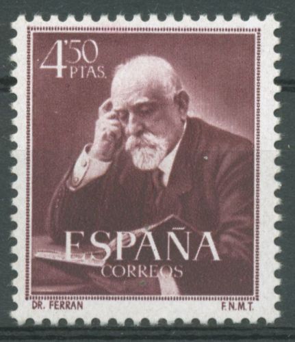 Spanien 1952 Persönlichkeiten Jamie Ferran i Clua 1011 postfrisch