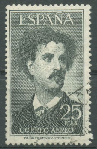 Spanien 1956 Persönlichkeiten Mariano Fortuny Carbó 1070 gestempelt