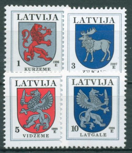 Lettland 1994 Wappen 371/74 postfrisch