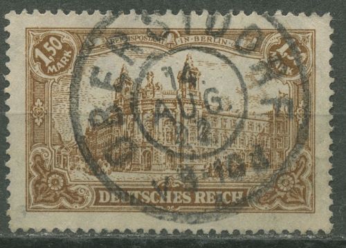 Deutsches Reich 1920 Reichspostamt Berlin 114 a mit TOP-Stempel geprüft