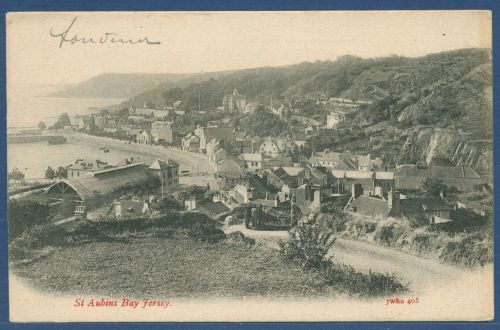 St. Aubins Bay Jersey, geschrieben ca. 1910 (AK5335)