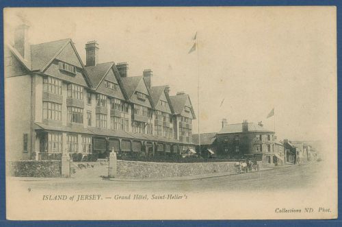 Insel Jersey Grand Hotel Saint-Helier's, ungebraucht (AK5333)