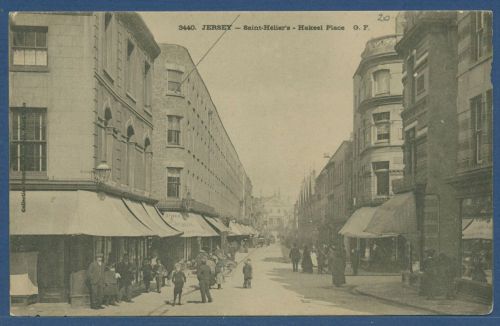 Insel Jersey Saint-Helier's Hakeel Place, geschrieben ca. 1905 (AK5334)