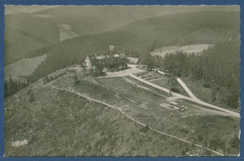 Bad Sachsa Südharz Ravensberg Luftbild, gelaufen 1958 (AK5372)