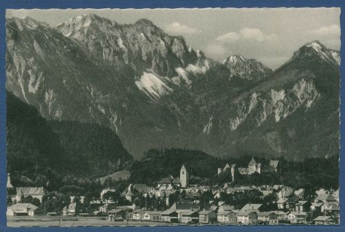 Höhenluftkurort Füssen, gelaufen 1963 (AK5363)