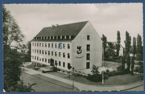 Jugendhergerge Kassel, gelaufen 1959 (AK5405)