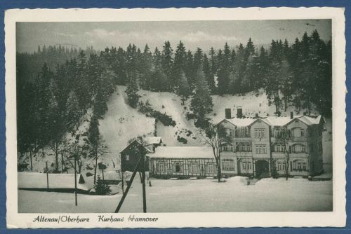 Altenau Oberharz Kurhaus Hannover, gelaufen 1961 (AK5409)