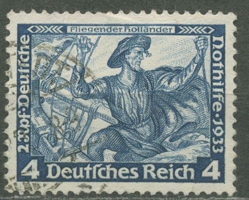 Deutsches Reich 1933 Deutsche Nothilfe Wagner 500 A gestempelt