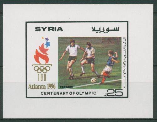 Syrien 1996 Olympische Sommerspiele Atlanta Block 84 postfrisch (C65746)