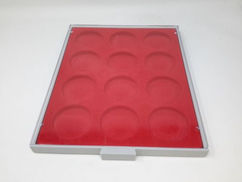 LINDNER Münzbox Standard für 12 Münzen bis 58 mm, gebraucht (Z3431)