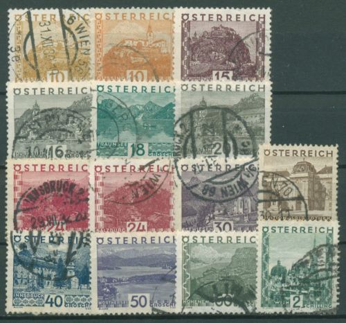 Österreich 1929 Landschaften 498/11 gestempelt