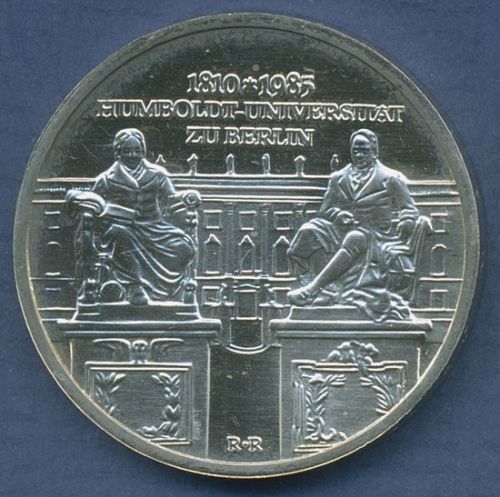 DDR 10 Mark 1985 Humboldt-Universität Berlin, J 1606 vz aus PP (m6838)