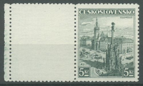 Tschechoslowakei 1936 Landschaften Olmütz 358 Lf postfrisch