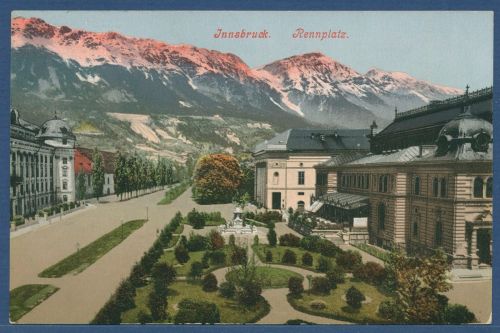Innsbruck Rennplatz, gelaufen 19?? (AK5488)