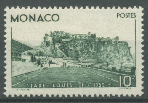 Monaco 1939 Sport Louis-II.-Stadion 189 mit Falz