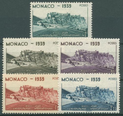 Monaco 1939 Universiade Sport Louis-II.-Stadion 200/04 mit Falz