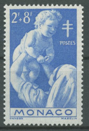 Monaco 1946 Tuberkulosebekämpfung 308 postfrisch