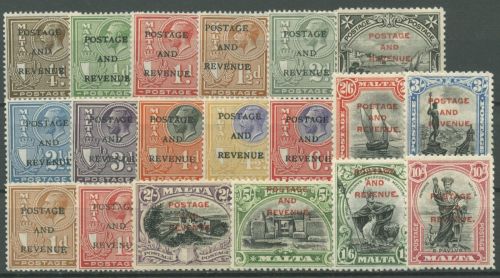 Malta 1928 Sehenswürdigkeiten 133/51 mit Falz