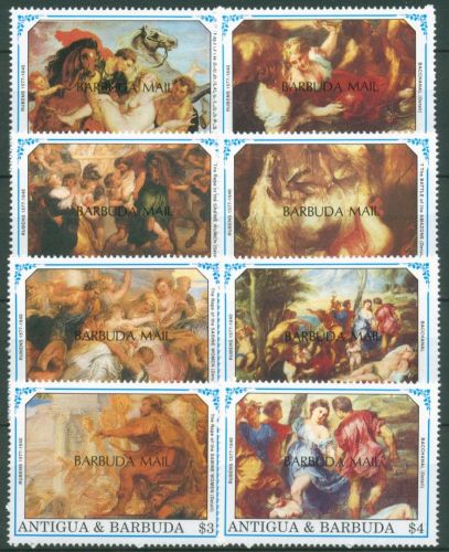 Barbuda 1991 Peter Paul Rubens Gemälde 1294/01 postfrisch