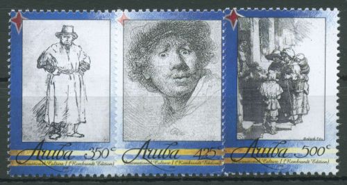 Aruba 2008 Jahr der Kultur Zeichnungen 428/30 postfrisch